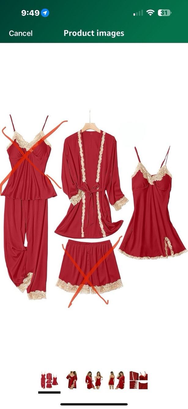 Sleepwear Female 3PCS Pajamas Set Satin Pyjamamas Lace Patchwork Bridal Wedding